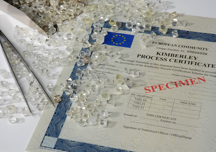 Kimberley Process Certificate 1