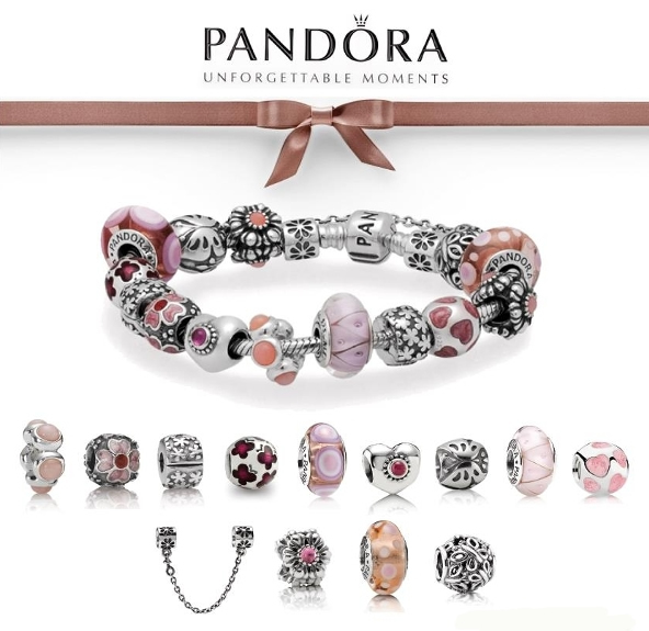 Pandora-bracelet-rose