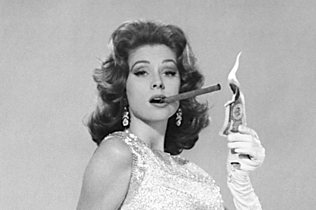 SUZY PARKER (1932-2003)  US model and film actress about 1970