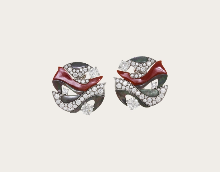 AndyWarhol Earrings Bvlgari high jewelry Wild Pop 2018