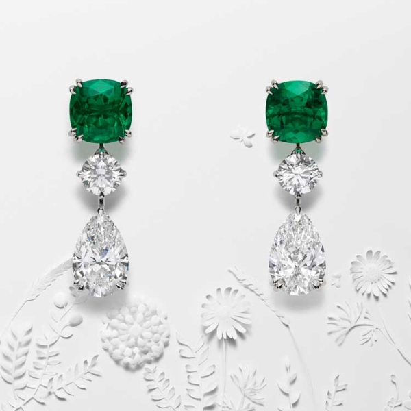 a model of perfection earrings Chopard high jewelry 2018