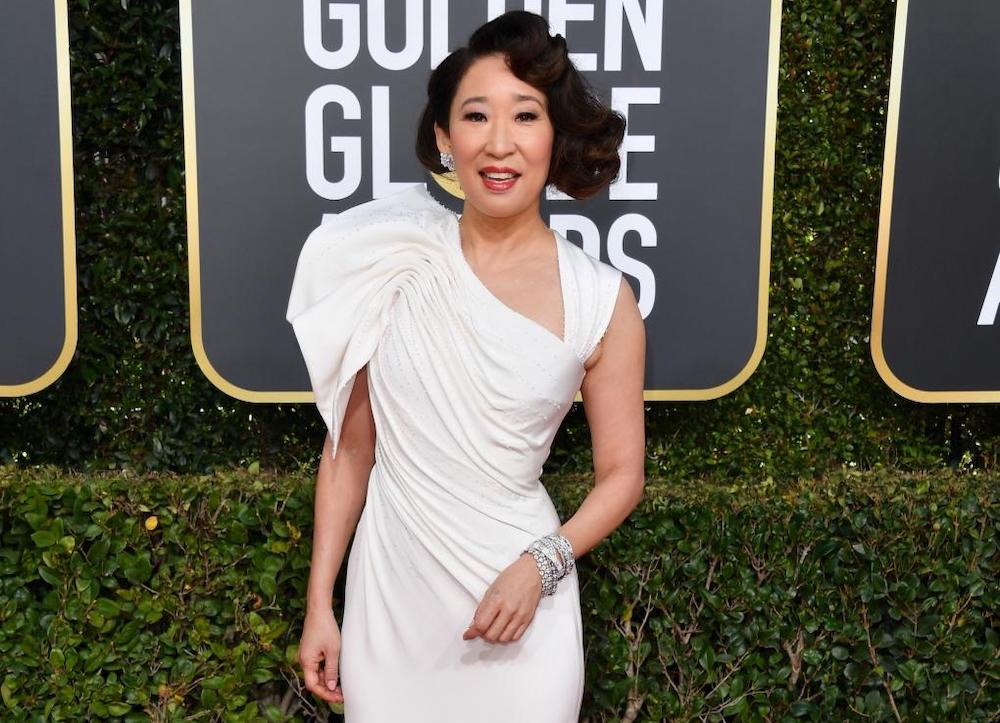 sandra-oh--golden-globes-2019-Diamonds-De-beers-Forevermark