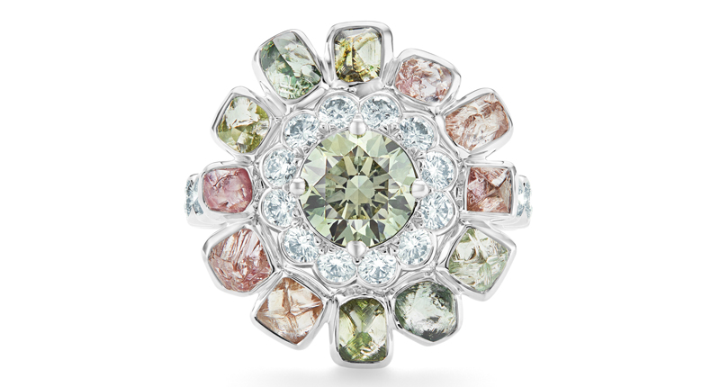 Rare Fancy Coloured Diamond High Jewellery