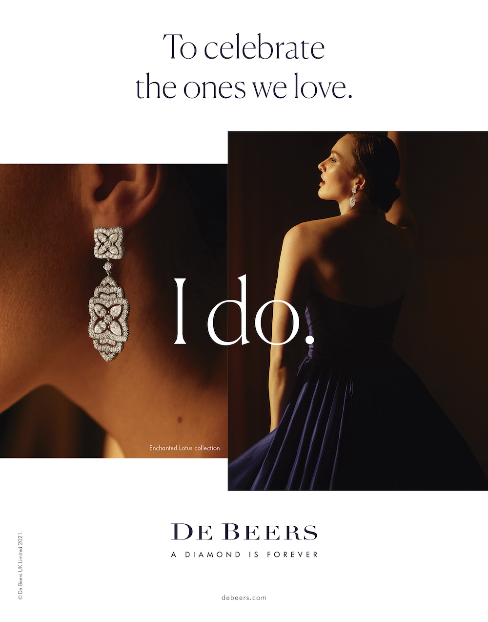 De Beers celebrates diamond beauty spots with Reflections of