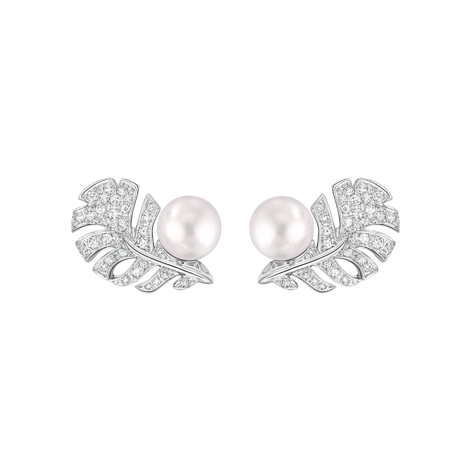 CHANEL FINE JEWELRY PLUME DE CHANEL diamond ring bracelet earrings